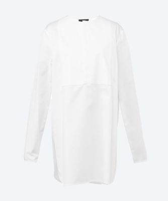 ロングスリーブバックギャザーブザムブラウス YCB－125－463