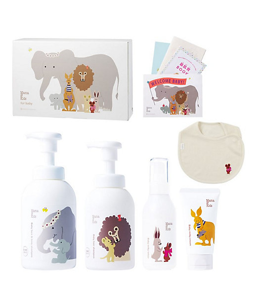 ベビートータルスキンケア＆スタイギフトセット（いっしょがいいね