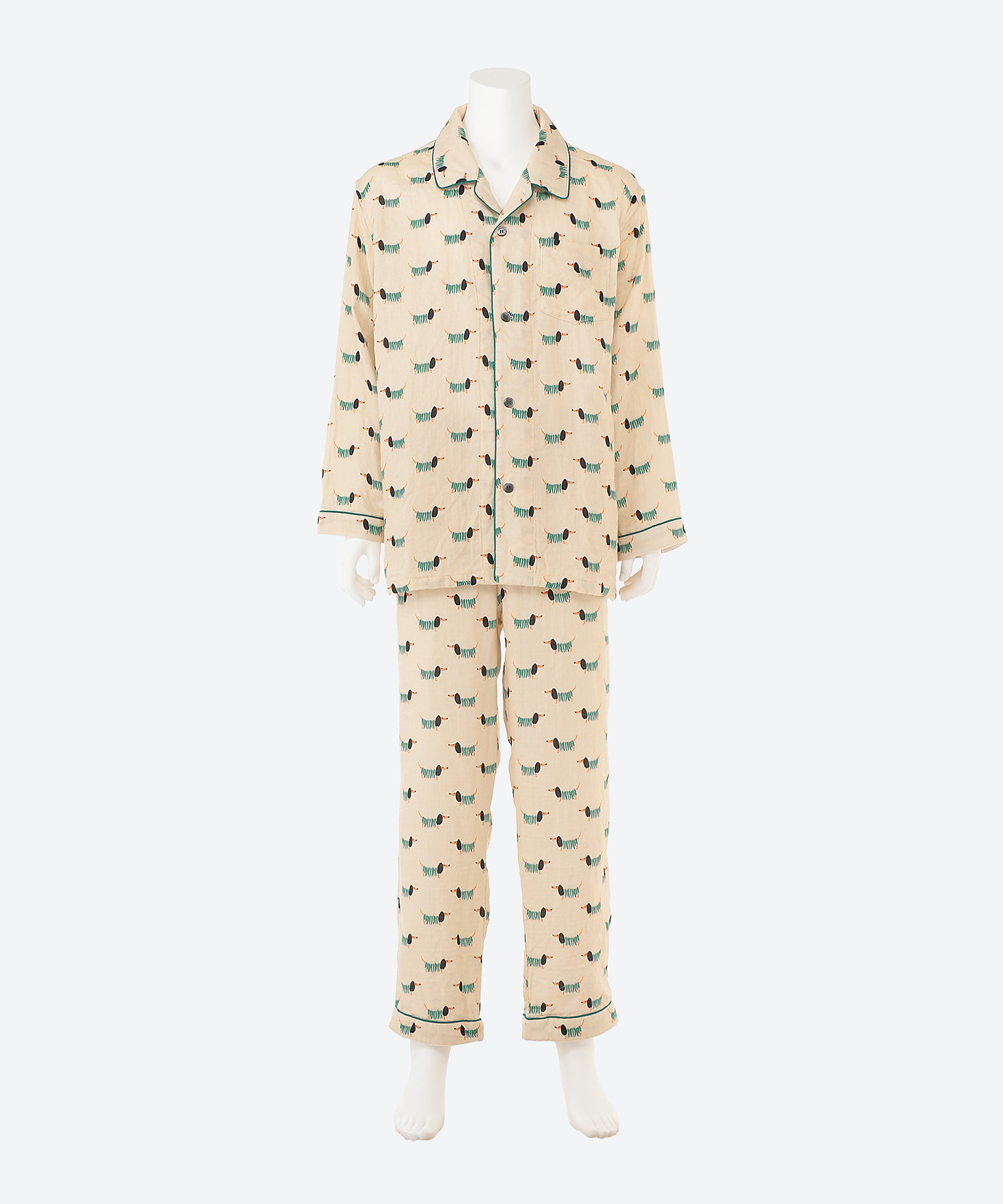 マシュマロガーゼ アニマルメンズパジャマ | UCHINO/ウチノ | 三越