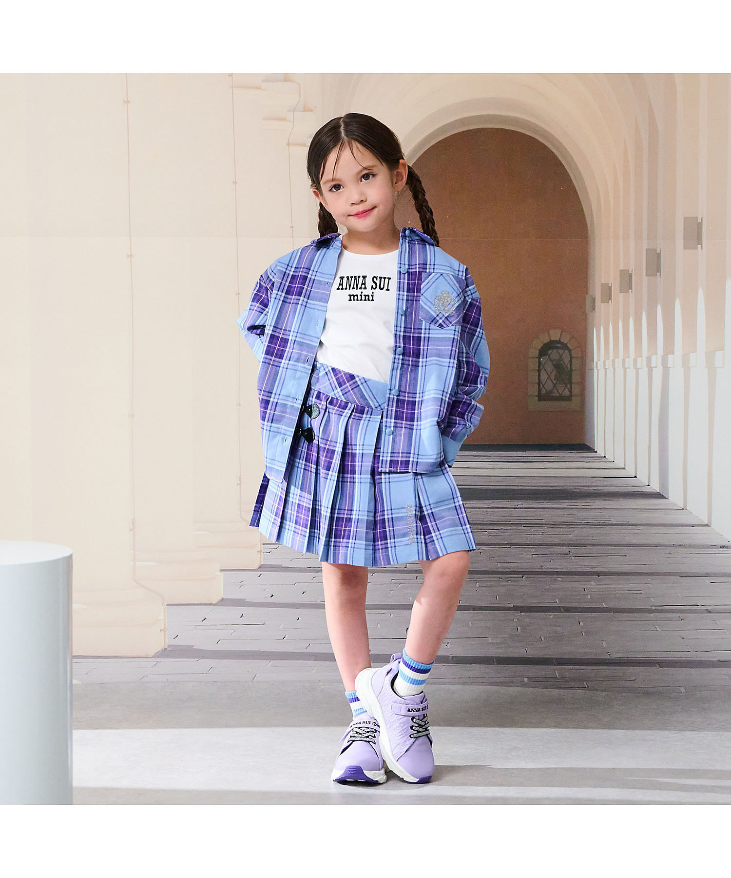 チェックスカパン 7153101 | ANNA SUI mini (Baby&Kids)/アナ