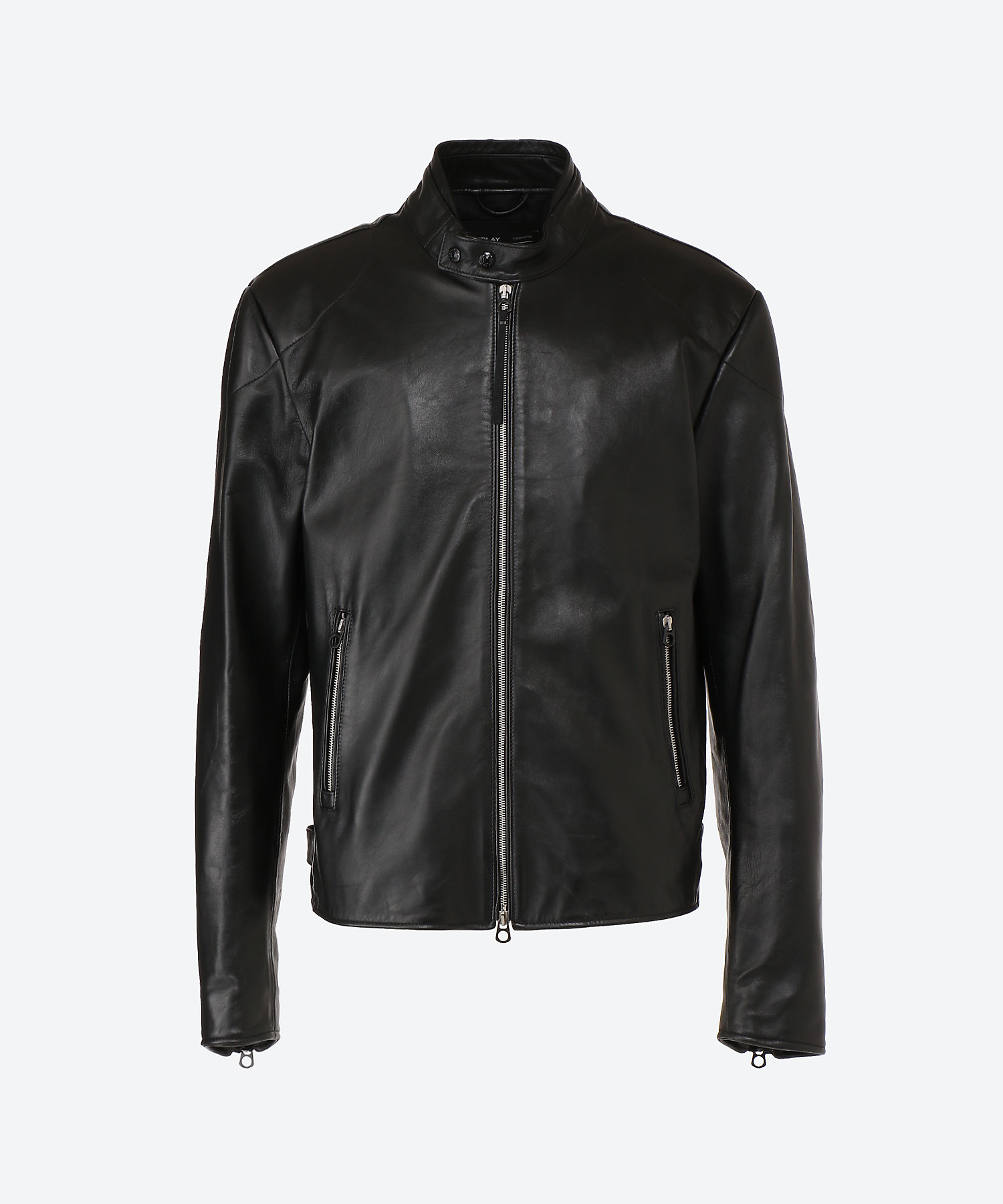 ラムレザーシングルバイカージャケット M8368 ．000