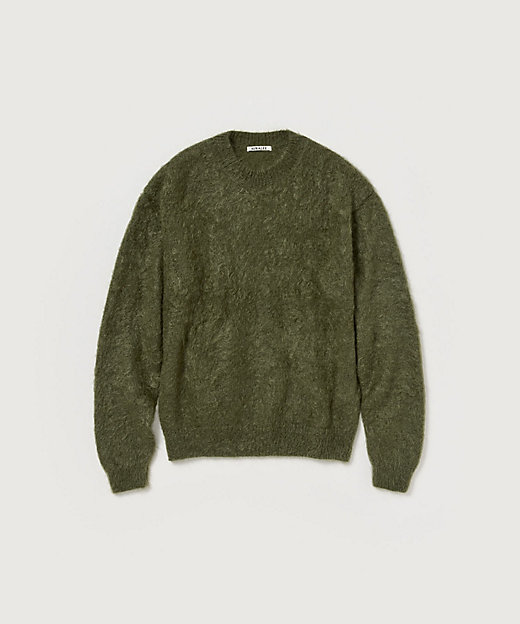 セーター ＊BRUSHED SUPER KID MOHAIR KNIT