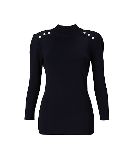 定番PEARL TOP | BORDERS at BALCONY (Women)/ボーダーズ