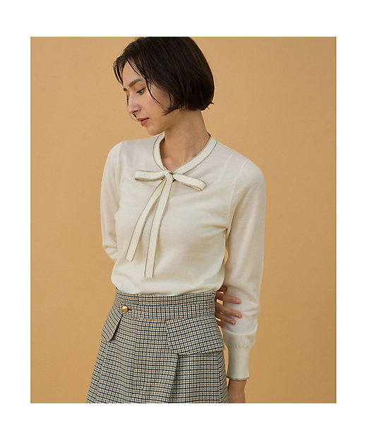 グリッターラインボウ プルオーバー | ANAYI/アナイ | 三越伊勢丹