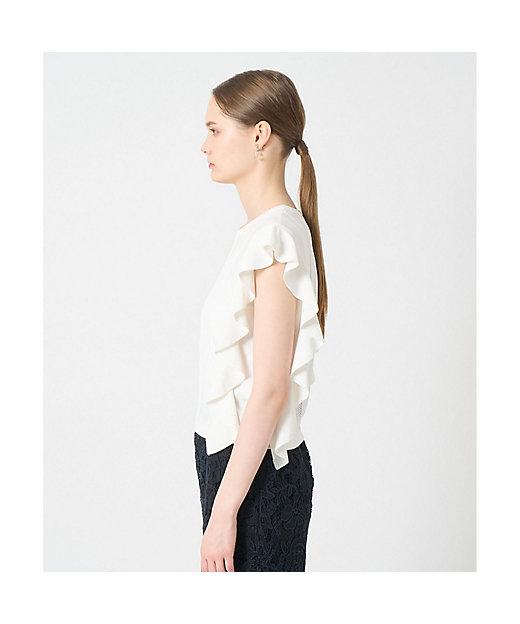 ビラテラールラッフル プルオーバー | ANAYI/アナイ | 三越伊勢丹