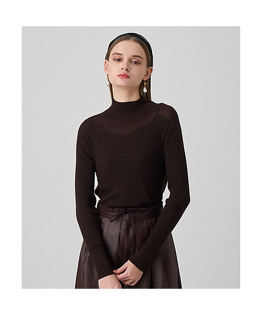 シアーウールハイネック プルオーバー | ANAYI/アナイ | 三越伊勢丹