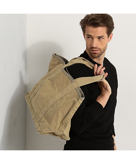 コットンリネンキャンバストートバッグ MEDIUM AMF0014