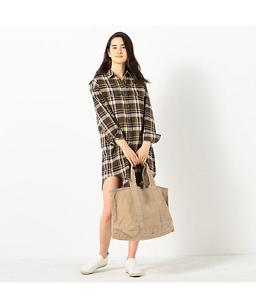 コットンリネンキャンバストートバッグ MEDIUM AMF0014