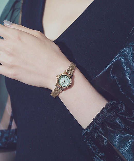 ソーラーウォッチ メッシュベルト | ete bijoux (Women)/エテ ビジュー