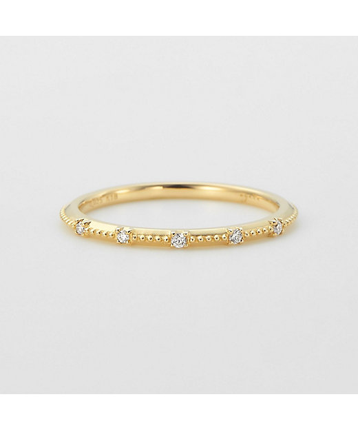 K18ダイヤモンドピンキーリング | agete/アガット | 三越伊勢丹