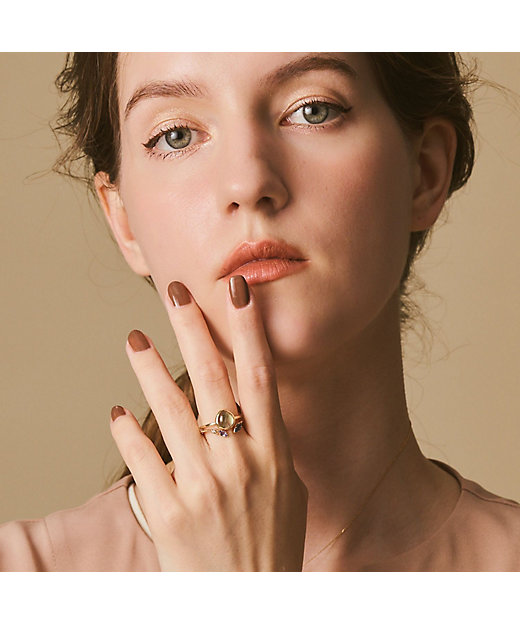 K10クォーツ／ラブラドライトリング | agete/アガット | 三越伊勢丹