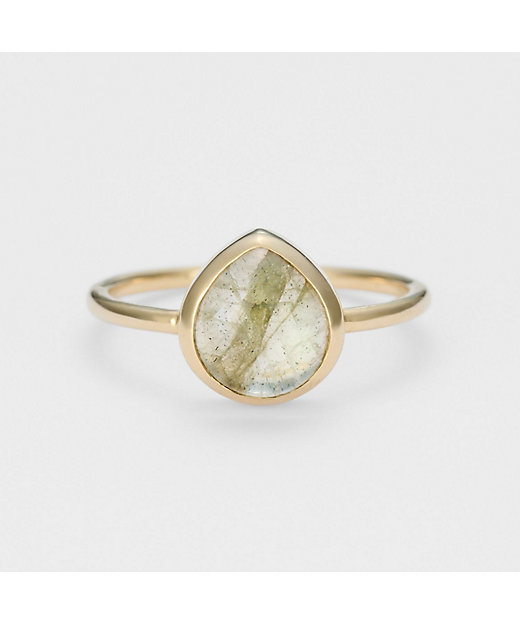 K10クォーツ／ラブラドライトリング | agete/アガット | 三越伊勢丹