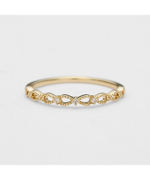 K10ダイヤモンドリング（0．01ct） | agete/アガット | 三越