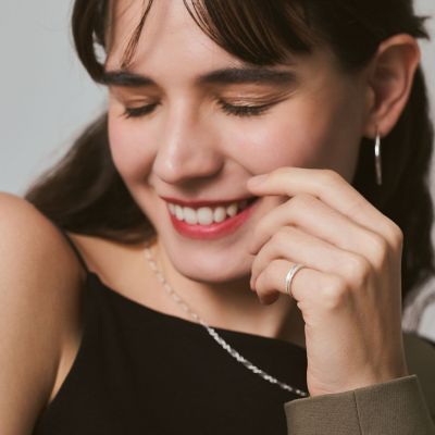 シルバーピンキーリング | agete/アガット | 三越伊勢丹オンライン