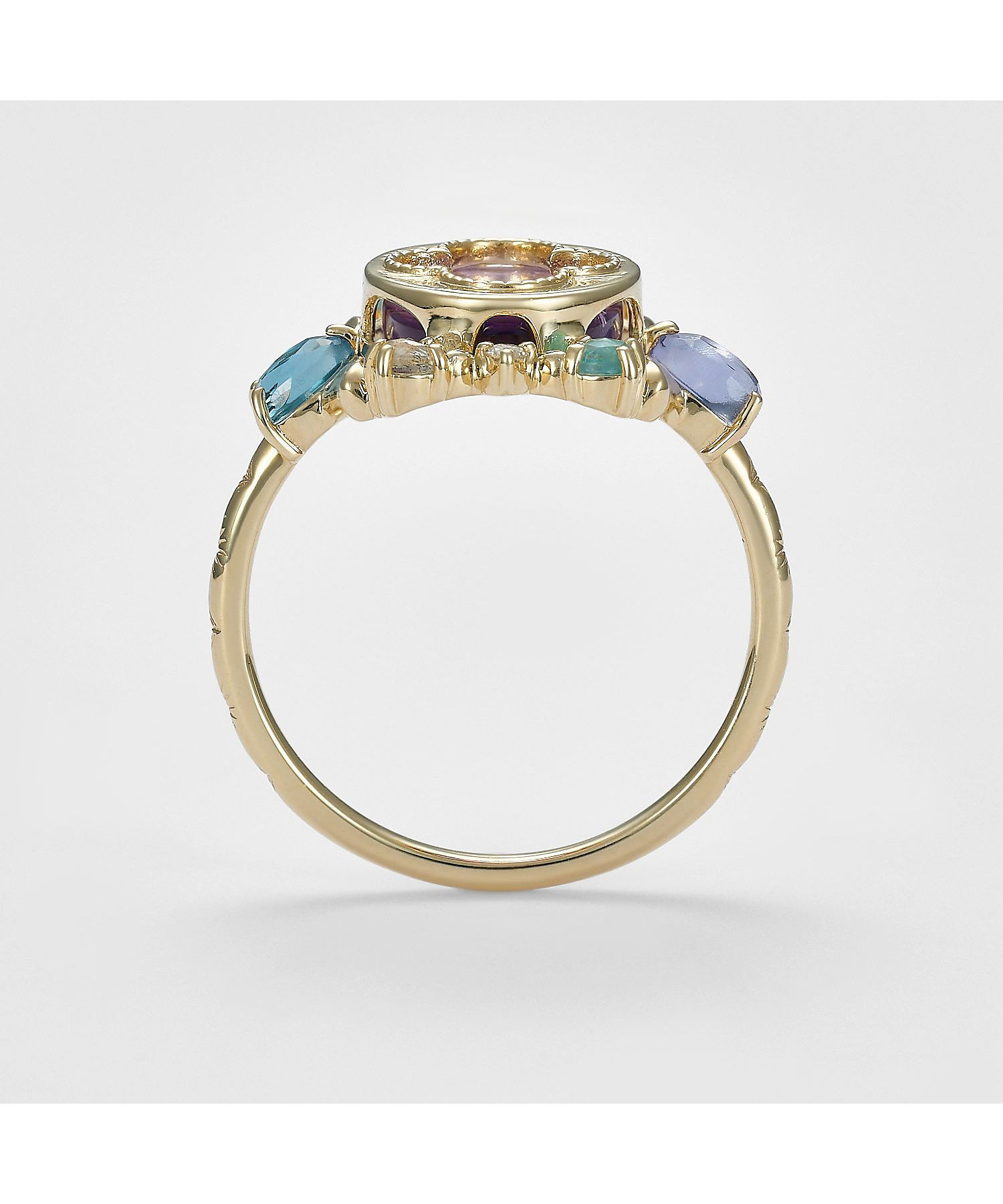 K10マルチストーンリング | agete/アガット | 三越伊勢丹オンライン