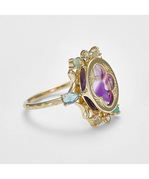 K10マルチストーンリング | agete/アガット | 三越伊勢丹オンライン