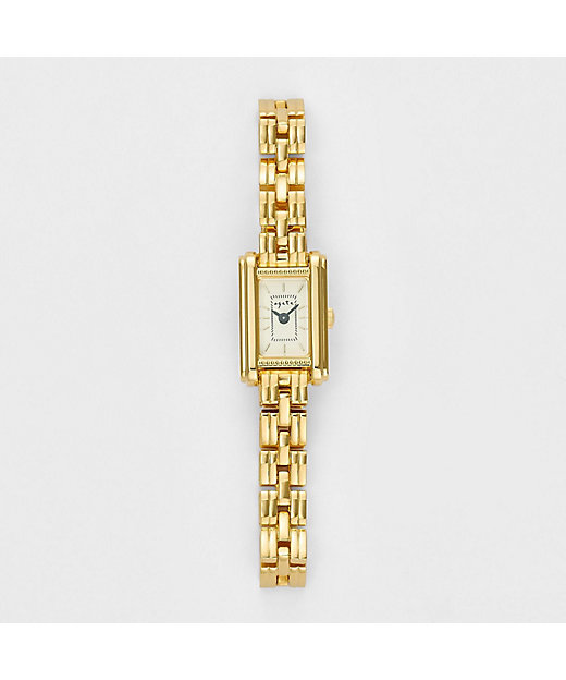 スクエアフェイスウォッチ／ゴールド | agete/アガット | 三越伊勢丹