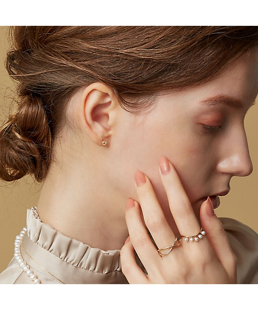 シルバー／K10リング | agete/アガット | 三越伊勢丹オンライン