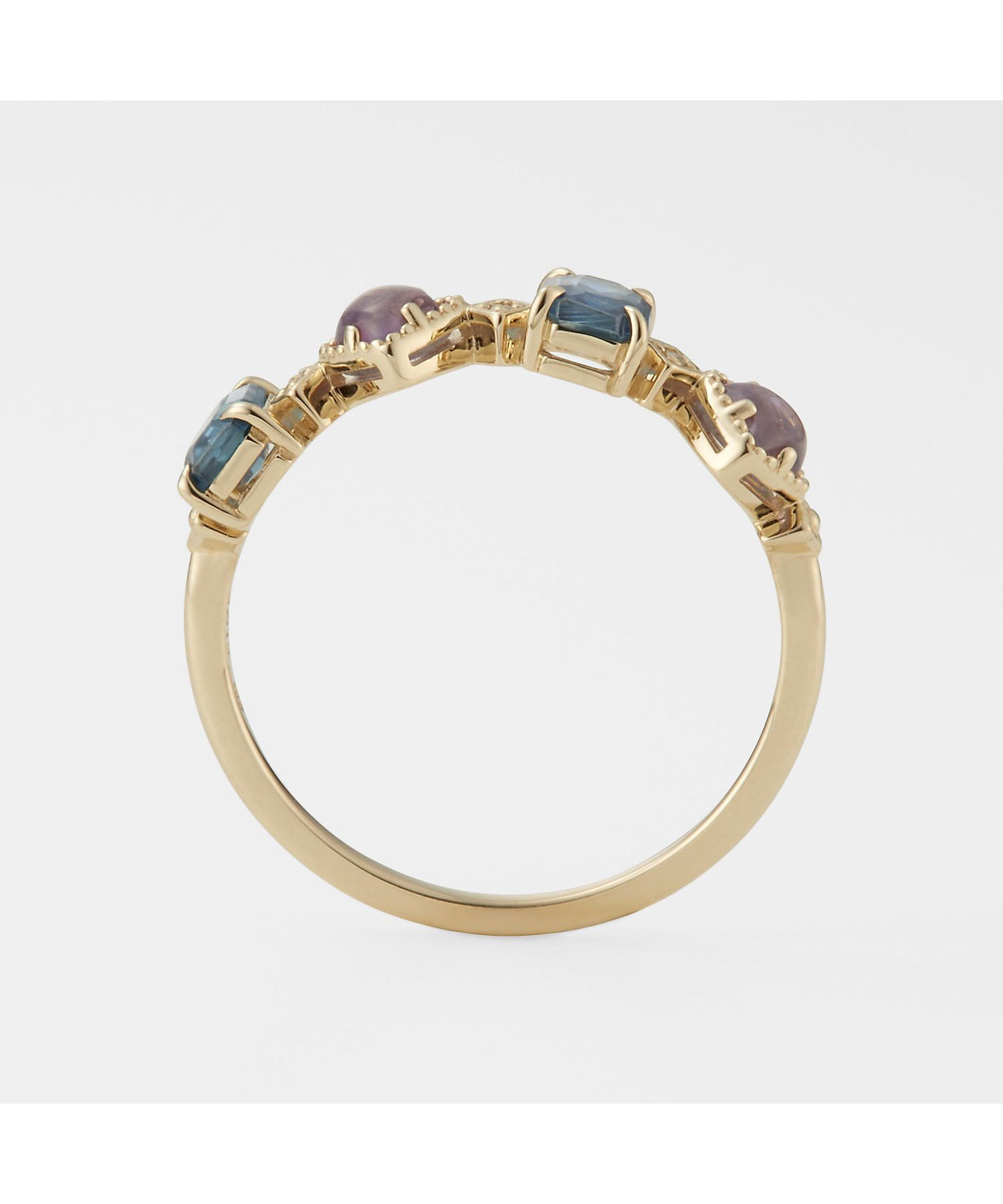 K10マルチストーンリング | agete/アガット | 三越伊勢丹オンライン