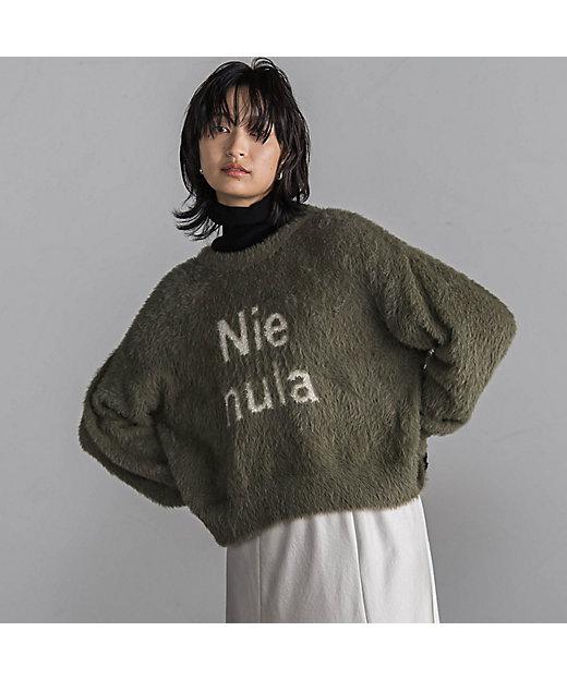 WEB限定】シャギーロゴニットプルオーバー≪手洗い可能≫ | MAYSON