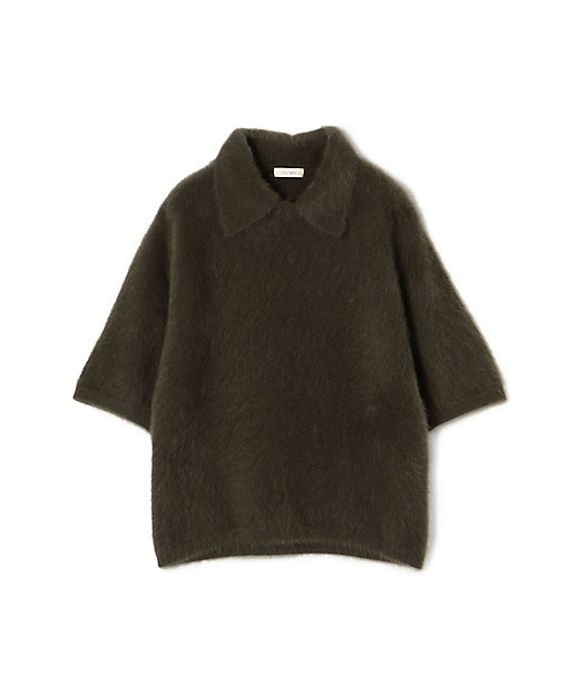 フォックスカシミヤ シャツカラープルオーバー | maison TOMORROWLAND