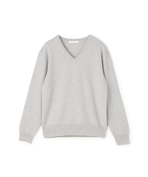 スコットランドカシミヤ Vネックニット | GALERIE VIE (Women