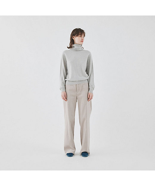 スコットランドカシミヤ タートルネックプルオーバー | GALERIE VIE