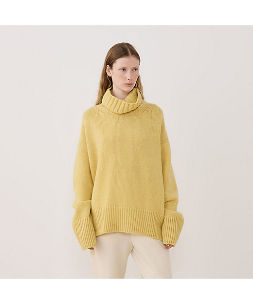 ファインウール タートルネックプルオーバー | GALERIE VIE (Women