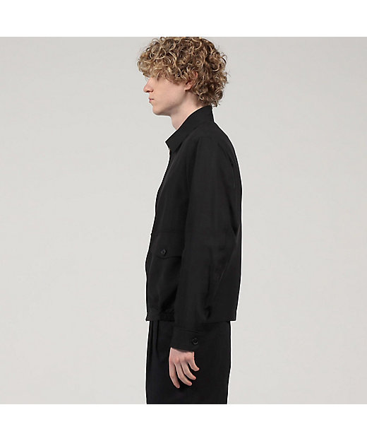 シルク ジップアップブルゾン | TOMORROWLAND (Men)/トゥモローランド