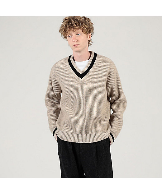 TOMORROWLAND Tricot ウールカシミヤ メランジ