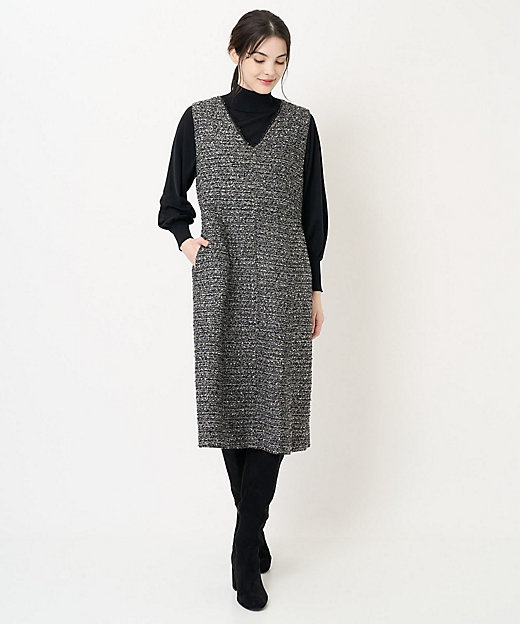 オリジナルラメツイードジャンパースカート | CHRISTIAN AUJARD（Women