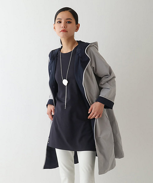 小さいサイズ】リバーシブルタフタスプリングコート | HIROKO BIS