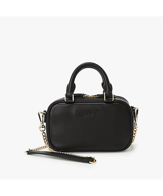 レザー2way ボストンバッグ”Carole” YAS02－01