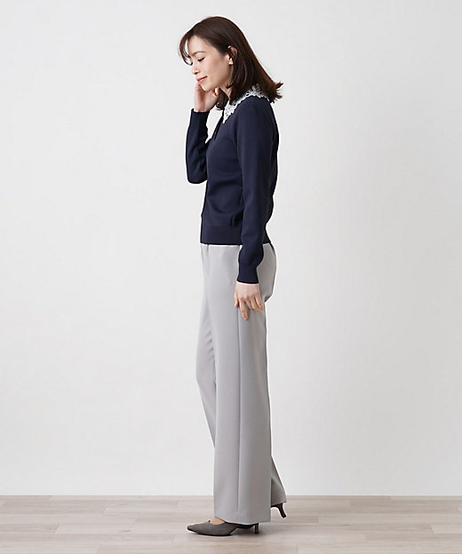 付け襟2WAYニット | Leilian (Women)/レリアン | 三越伊勢丹