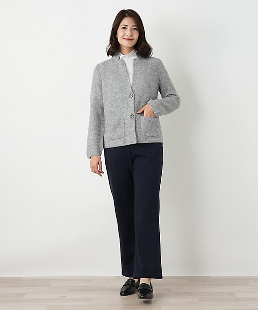 アルパカ混ニットジャケット | Leilian (Women)/レリアン | 三越伊勢丹