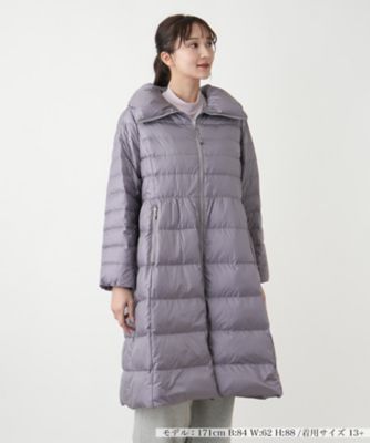 ロングダウンコート【Leilian WHITE LABEL