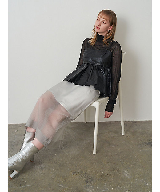 SHEER LAYERED METALLIC SK | ELENDEEK/エレン