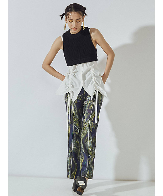 HEM GATHER SH CAMISOLE | UN3D./アンスリード