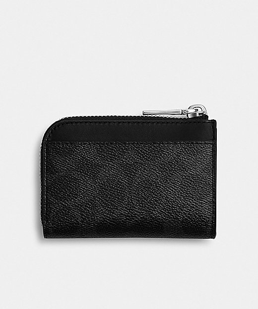 Lジップ キー ケース・シグネチャー キャンバス | COACH/コーチ