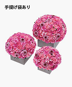 プリザーブドフラワーアレンジメント（ピンク） | Nicolai Bergmann