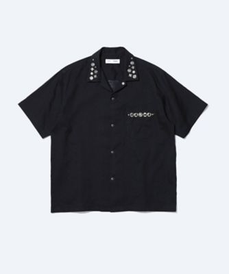 Plain weave metal S／S shirt TZ261ー