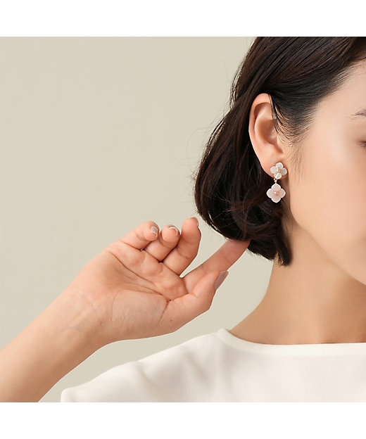 シェルフラワー イヤリング VBME2003 XP | VENDOME BOUTIQUE