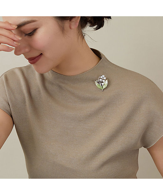 すずらん ブローチ VBRV8033 UW | VENDOME BOUTIQUE (Women