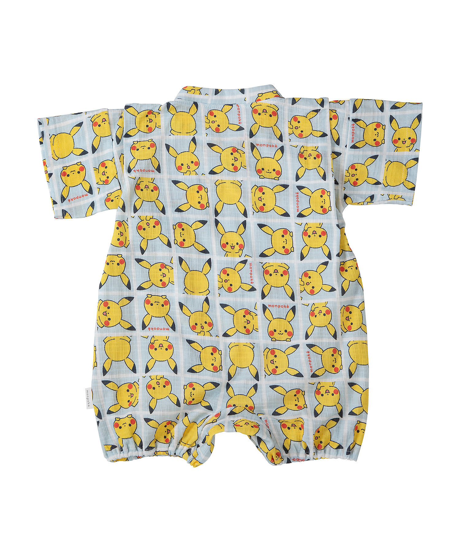 ピカチュウこんにちは柄甚平コンビ B896109 | monpoke