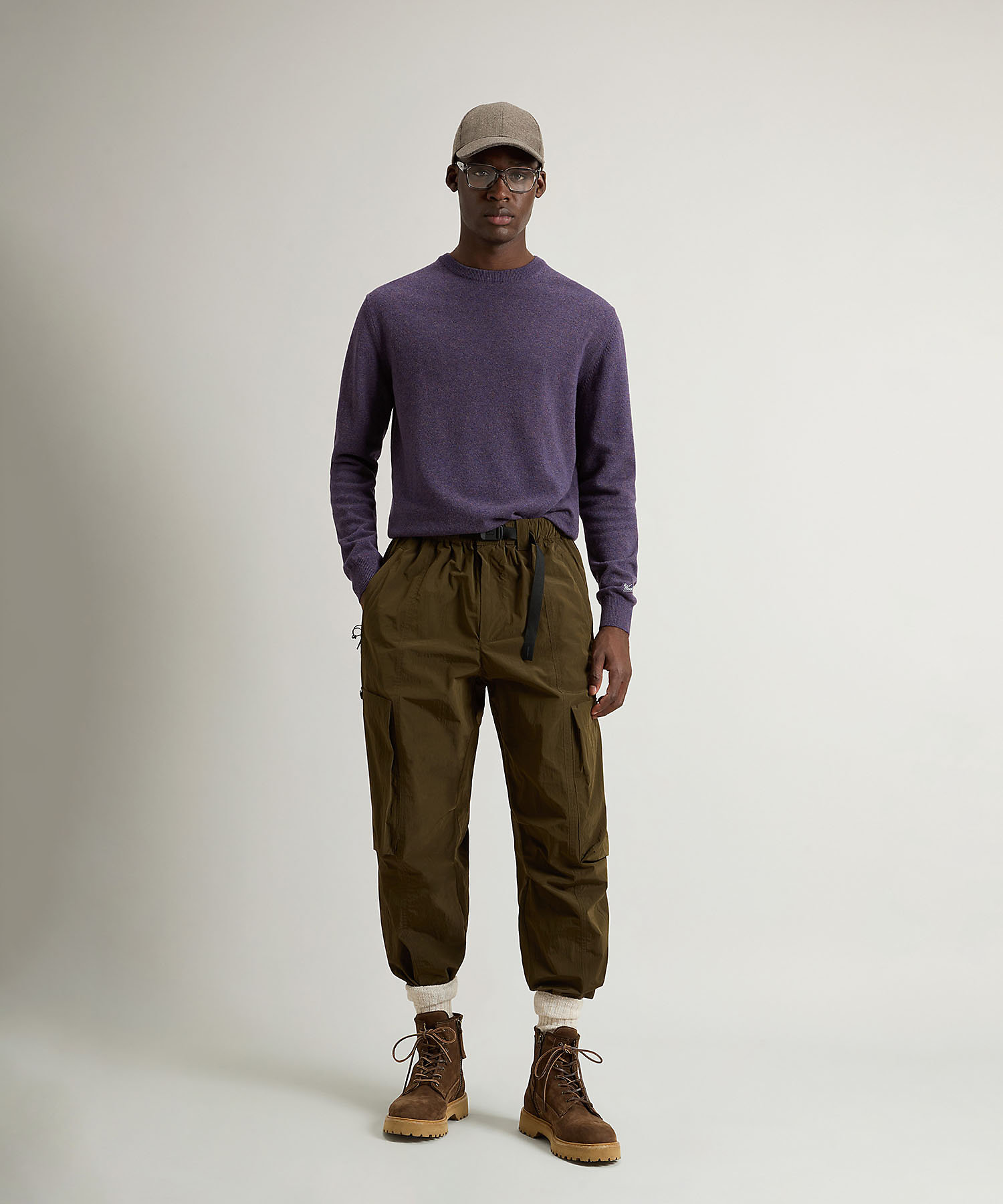 ラムウール クルーネック／LAMBSWOOL CREWNECK