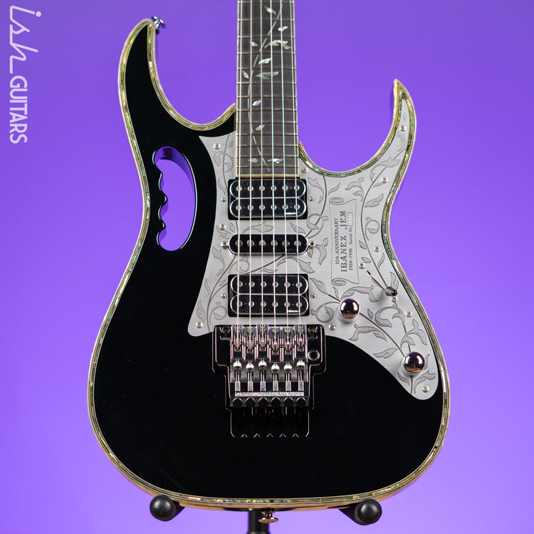 1996 Ibanez JEM10th Steve Vai Signature 10th Anniversary Black