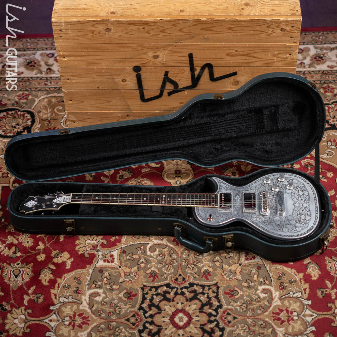 Zemaitis C24MF Casimere Metal Front Electric Guitar – Ish Guitars