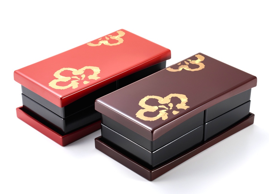 うたげ花見重 金梅 【まとめ買い割引】 重箱 松花堂弁当箱 FC32-6/7