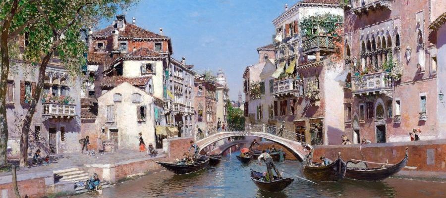 Martin Rico y Ortega Oil Paintings - Reproductions On Sale