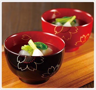 JALとっておきの逸品｜夫婦多用椀 桜蒔絵: リンベル